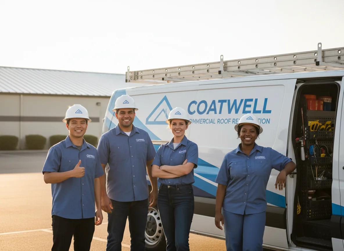 Commercial roof coating company in Friendsville, PA